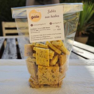 Biscuits aux herbes – 100g