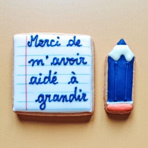 Biscuit Merci de m'avoir aidé à grandir