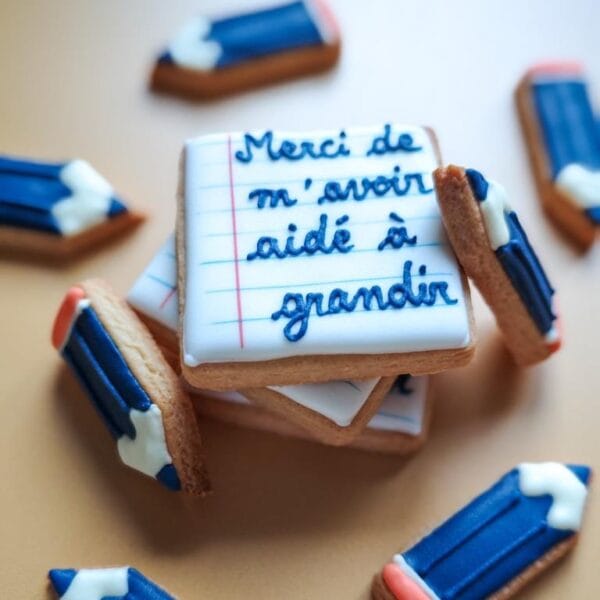 Biscuit Merci de m'avoir aidé à grandir – Image 2