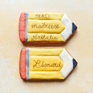 Biscuits Crayons personnalisés