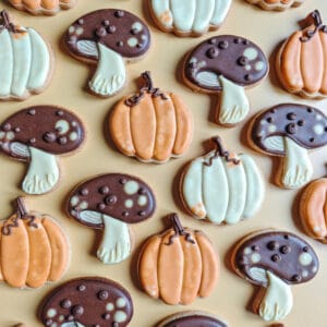 Biscuit citrouille orange