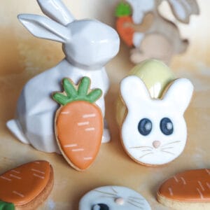 Biscuits lapin et carotte