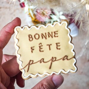 Biscuit fête des pères