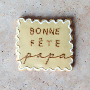 Biscuit fête des pères