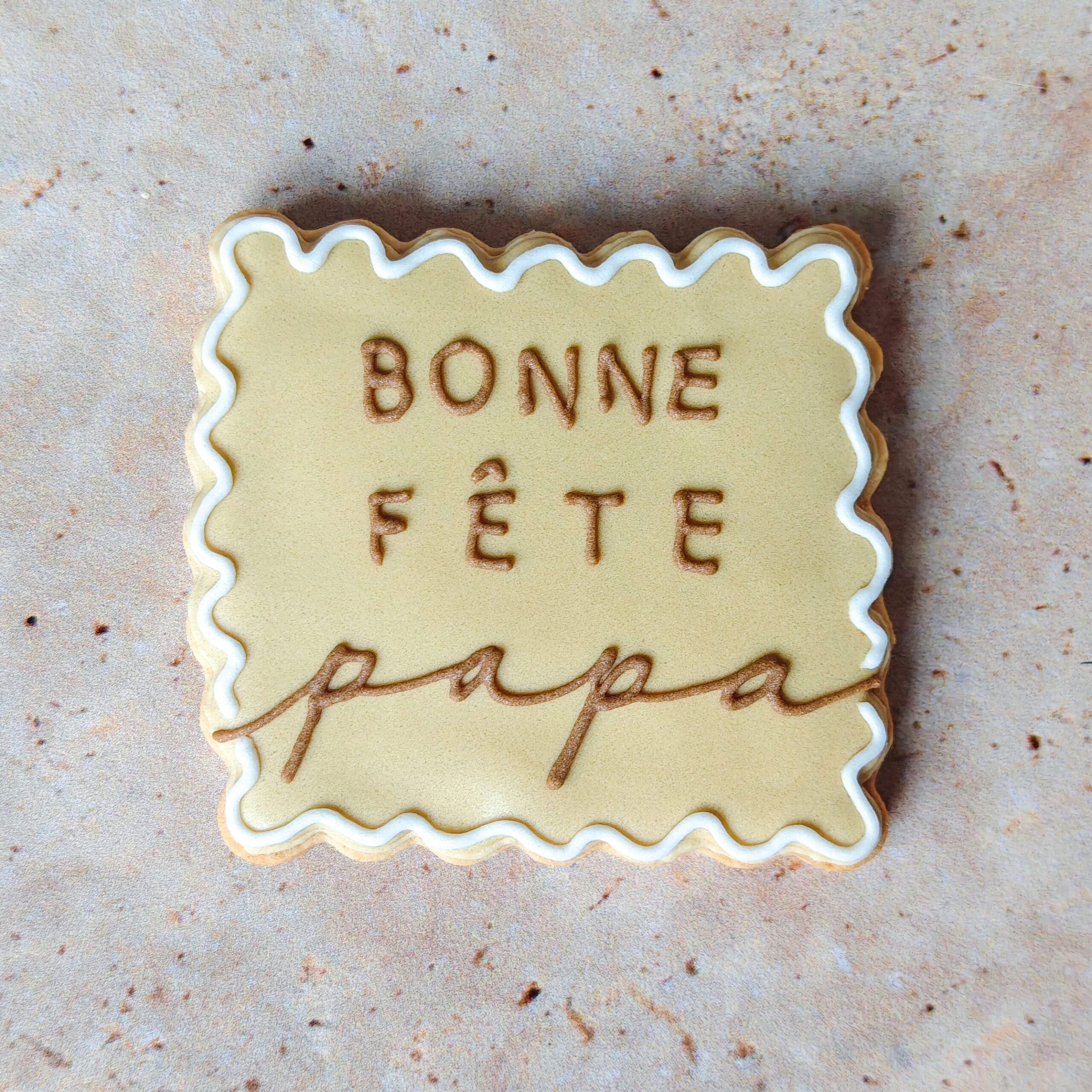 Biscuit fête des pères
